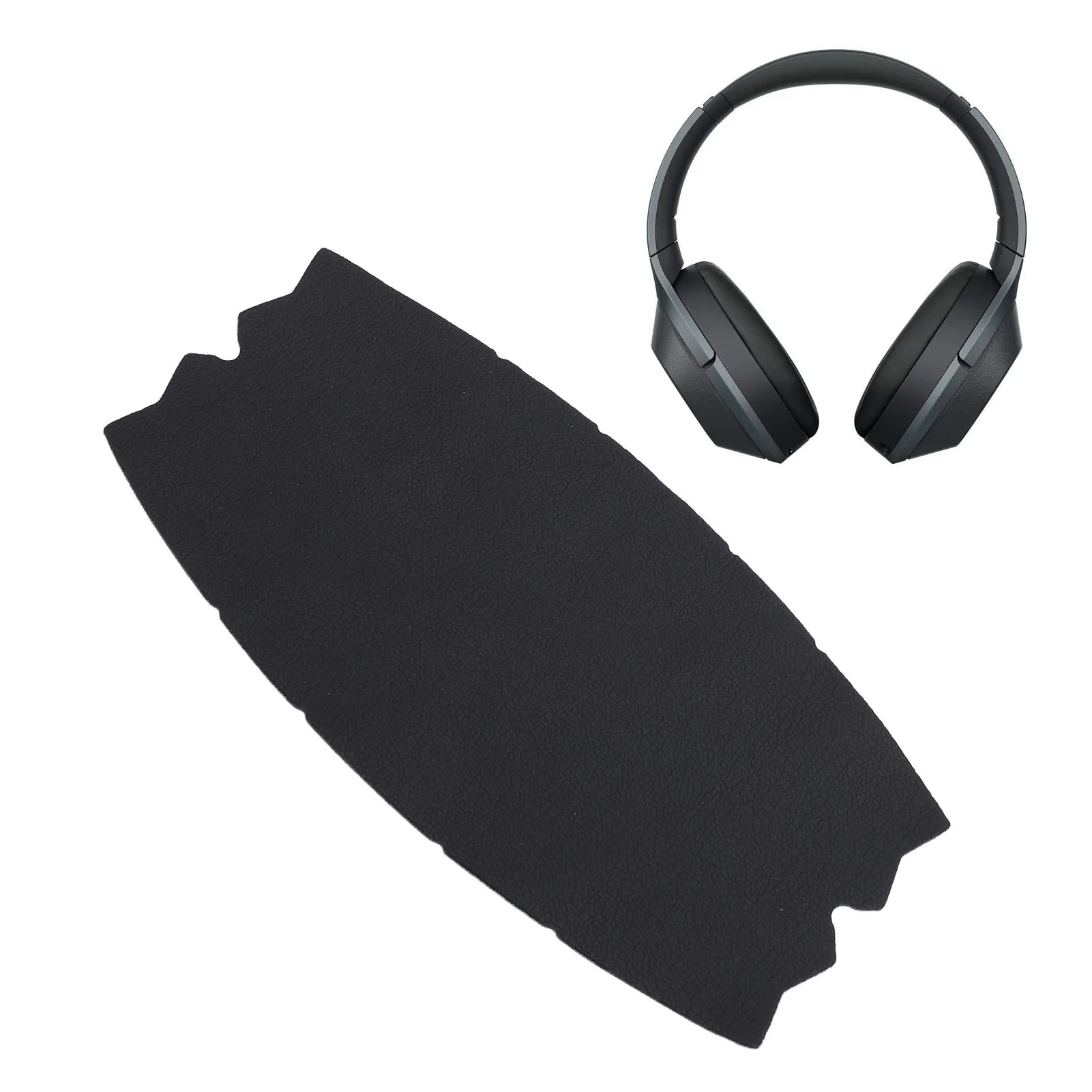 Replacement Headband Pad Kit 2 Set Multifunctional Headphones Headband Cover Kit Easy Installation Good Compatibility for Work