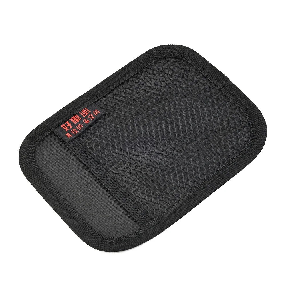 Black Storage bag Mesh Car Organizer Pouch Vehicle Net Stick-up Non-woven fabric Practical Sale Accessories Clean