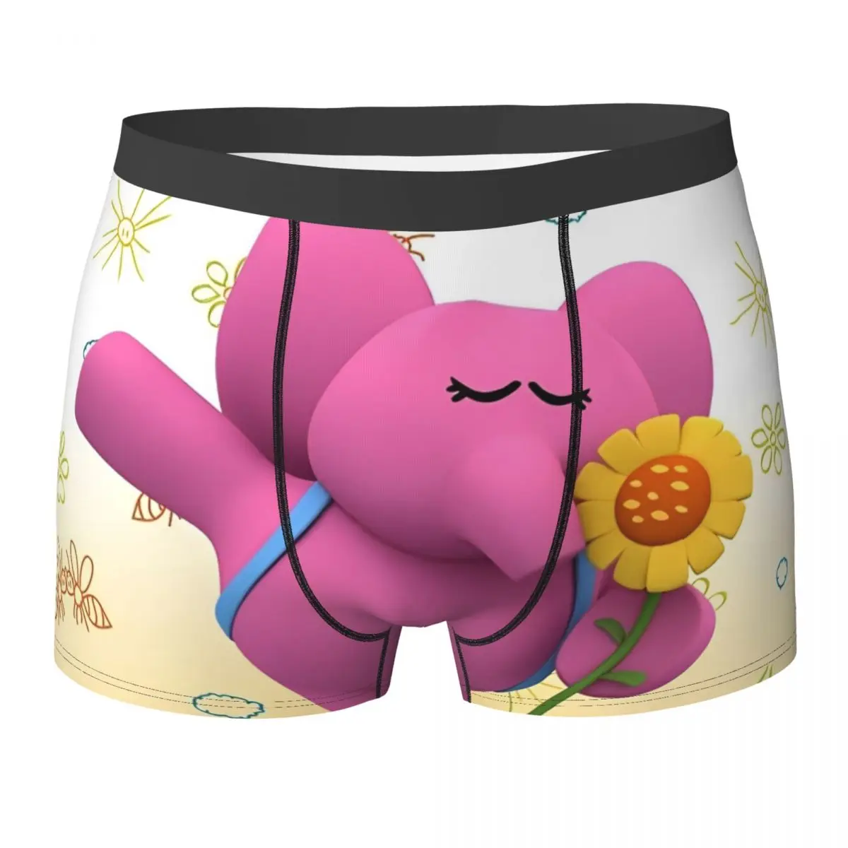 

Плюшевые куклы P-POCOYO, нижнее белье, мужские шорты, трусы, забавные боксеры, Лидер продаж, трусы больших размеров с принтом