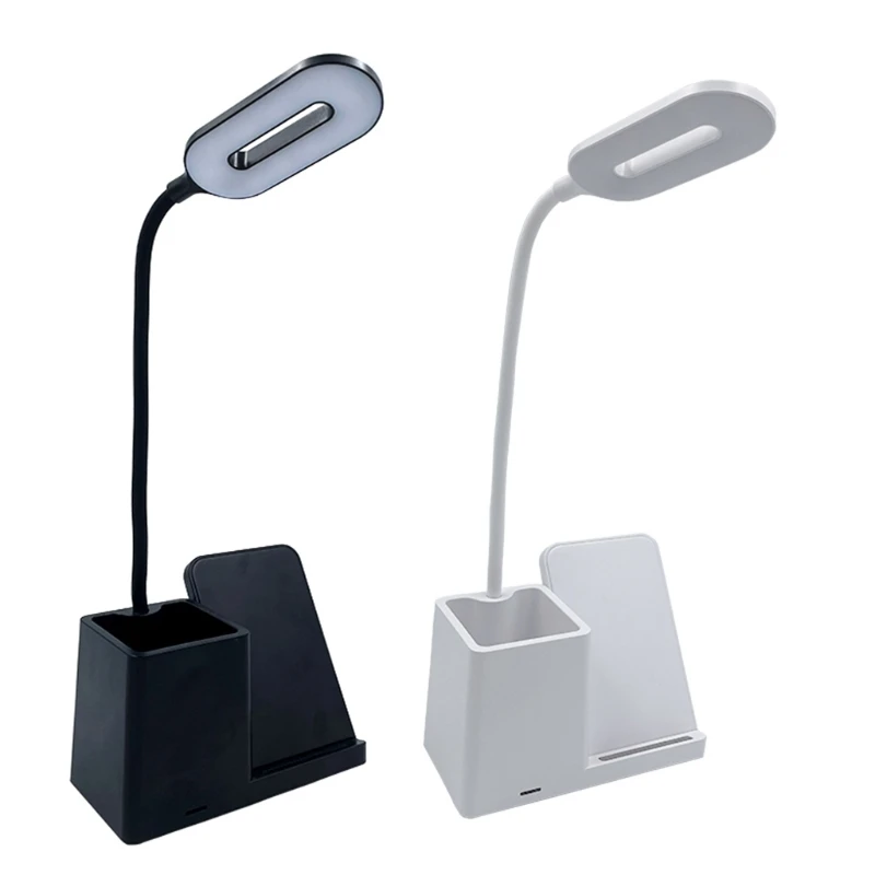 LED Desk Lamp, for Touch Control Desk Lamp, 360°Flexible Desk Lamp Rechargeable Desk Lamp for Students Dormitory Reading