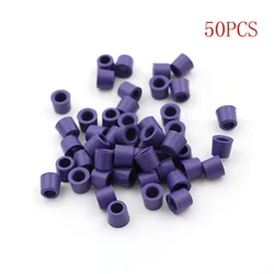 50PCS/Set Universal- Car Air Conditioning Hose Adaptor Gaskets Valve Purple Rubber A/c HVAC O-ring Seal Core Remover Tool Kits