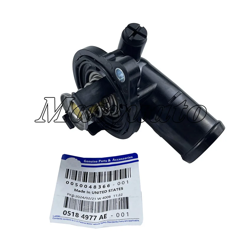 05184977AH / 05184977AG New Engine Coolant Thermostat For Chrysler 300C Dodge Charger Challenger 3.6L 2011-2022