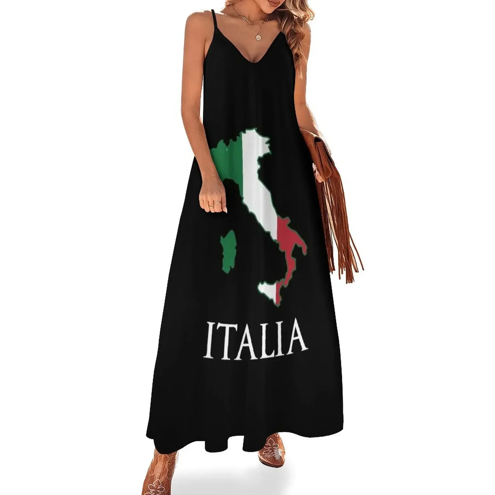 

Italia, Italy Sleeveless Dress Women's summer suit summer dresses Dress