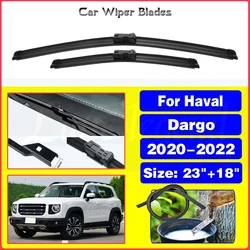 Front Wiper Blade For Haval Dargo 2020 2021 2022 Windshield Wipers Blades Brushes Windscreen Cutter Window Parts Auto 23