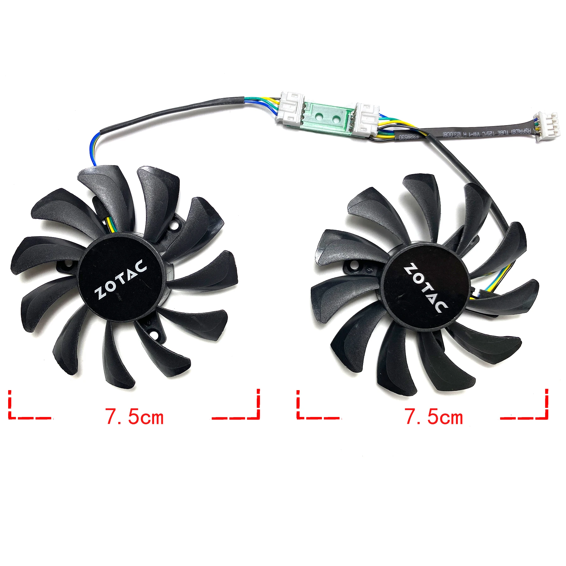 New For ZOTAC GeForce GTX970 4GB Graphics Card Replacement Fan GA81O2U