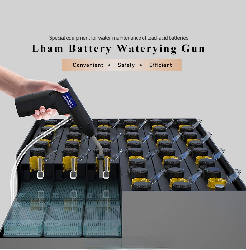 Forklift battery water supply china factory hot sell lead acid battery water filling