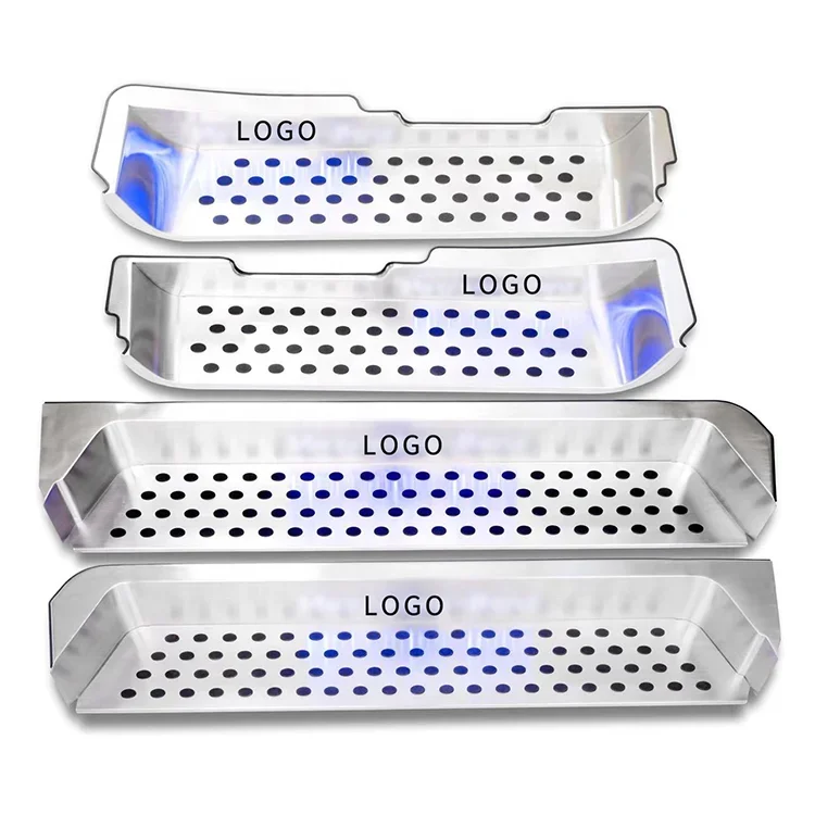 

Lighted LED Moving Door Scuff Plate Car Welcome Pedal For Volkswagen Multivan
