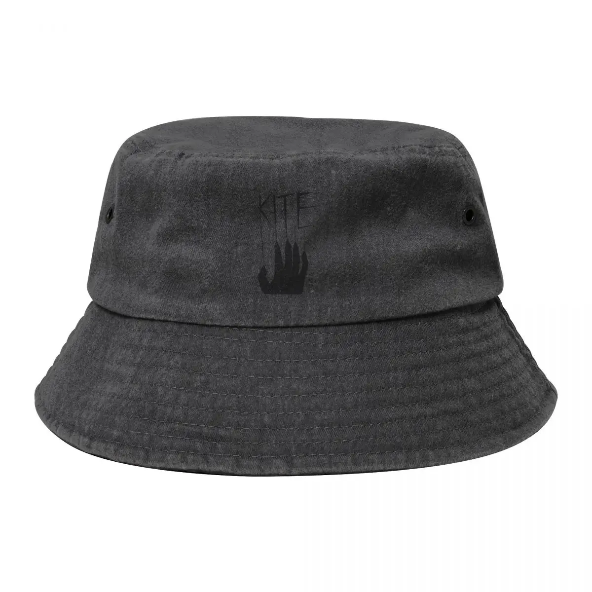 KITE Band Bucket Hat black Kids Hat Rave Anime Hat For Men Women's
