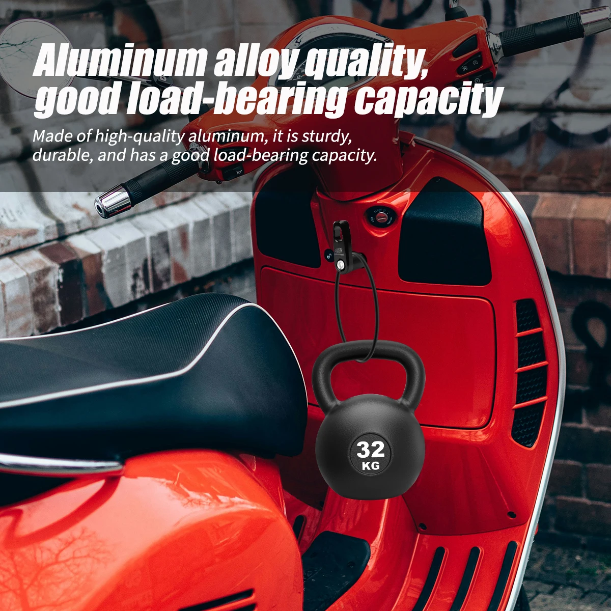 1PC Motorcycle Luggage Hook Bag Bracket Hanger CNC Aluminum Alloy Hook Universal Motorcycle Accessories for Honda Yamaha NMAX