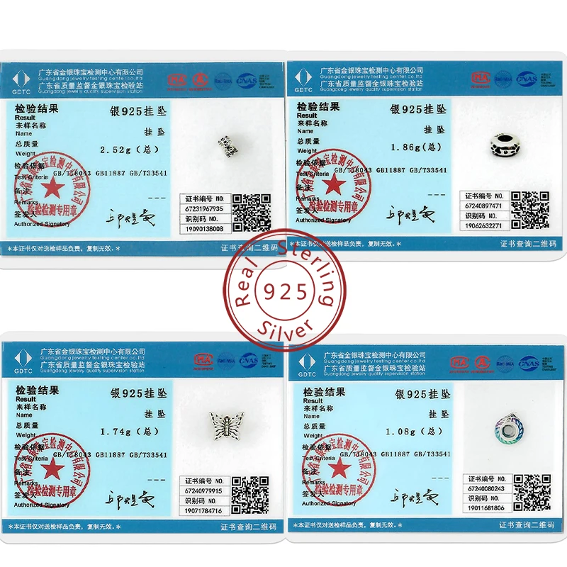 Original Charms Beads 925 Sterling Silver Clip Charms Zircon Silicone Spacer Beads Fit Original Bracelet DIY Charm Women Jewelry