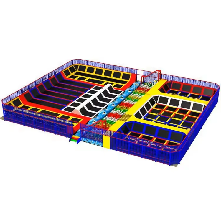 

Trampoline Soft Amusement Park Trampoline Indoor Children's Play Equipment Fitness Jumping Adult for Sale