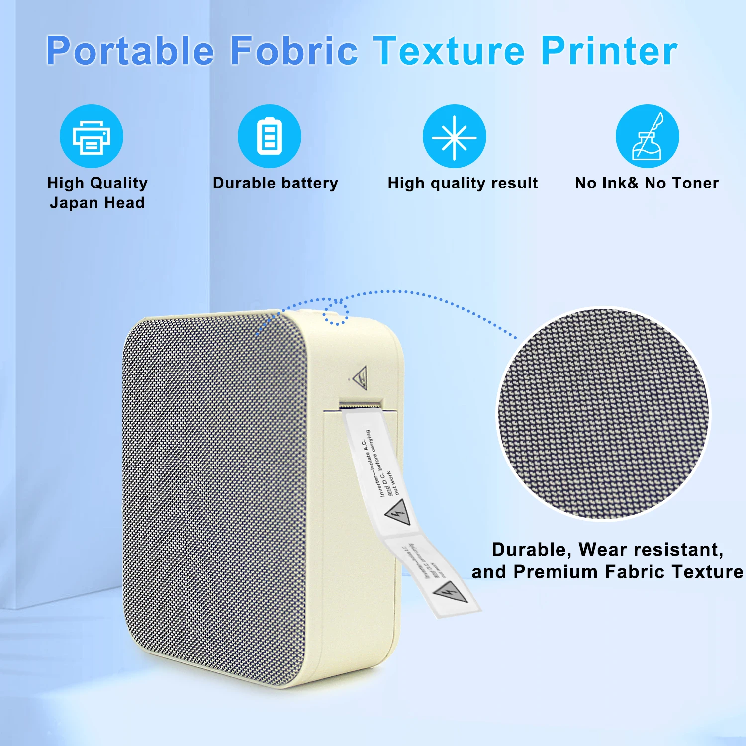 Marklife P15 Printer Label portabel pintar, pencetak stiker Mini portabel dengan perekat untuk rumah dan kantor