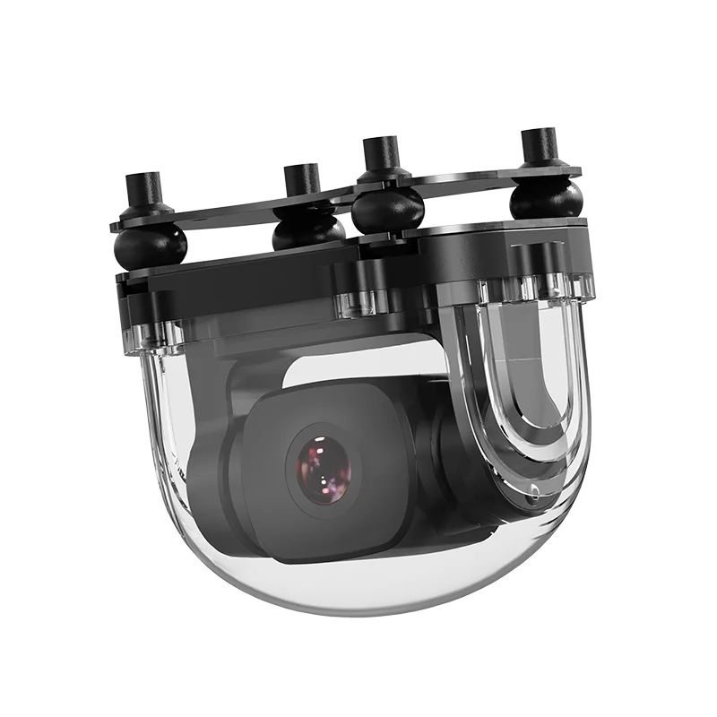 SIYI A2 mini Ultra Grande Angular FPV Gimbal Inclinação de Eixo Único com Sensor de Câmera Starlight FOV de 160 Graus 1080p IP67 À Prova D 'Água