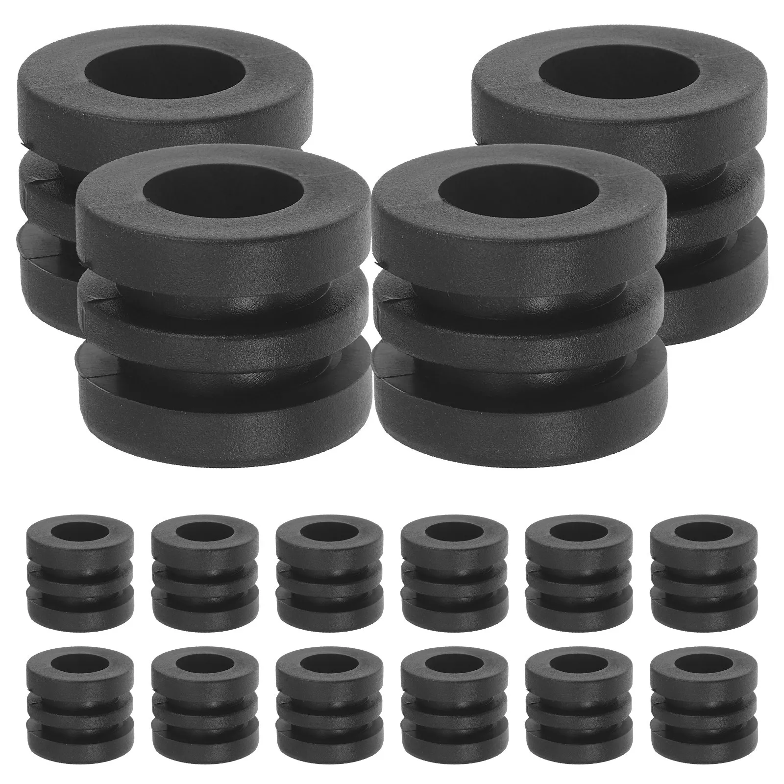 16 Stück robuste Tischfußball-Stoßstangen, einfach zu ersetzende Dichtungen, praktisches Zubehör für den langen Gebrauch, universelle Passform