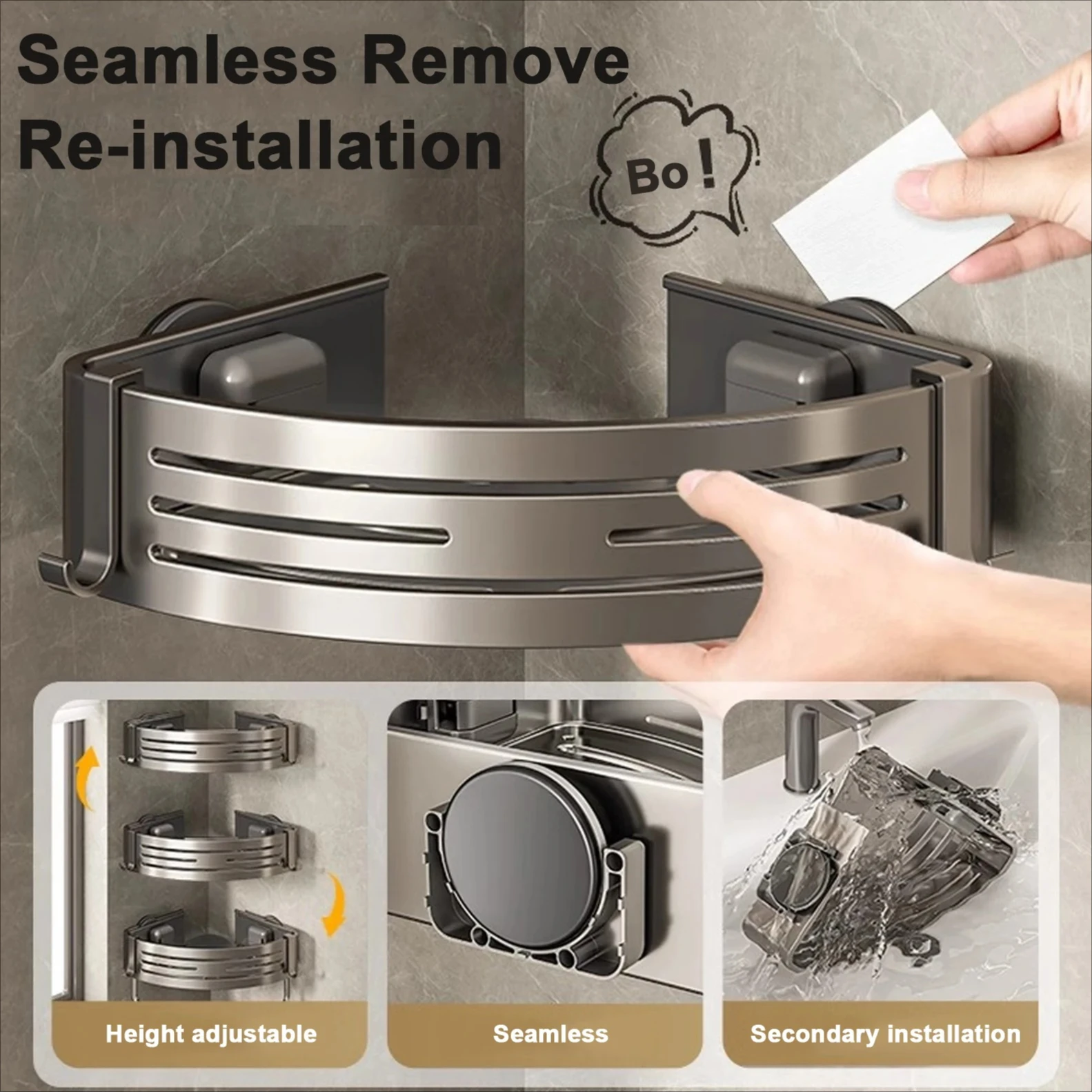 suction-cup-wall-mounted-grey-bathroom-rack-space-aluminum-bathroom-shelf-for-shower-corner-with-towel-holder-hooks
