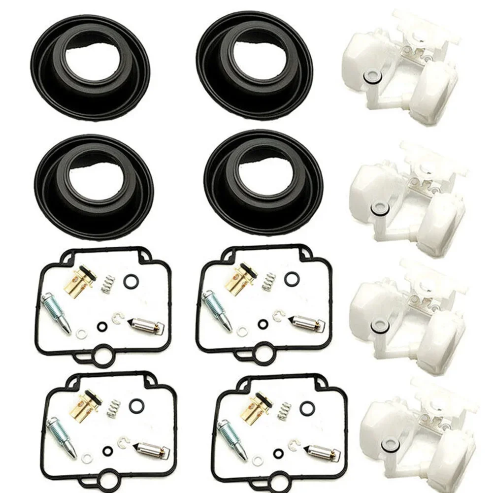 4 Set Carburetor Repair Kit Float Diaphragm For Suzuki Bandit 1200 GSF1200S FOR Suzuki GSXR1100 GSXR600W GSXR750 For Katana 750