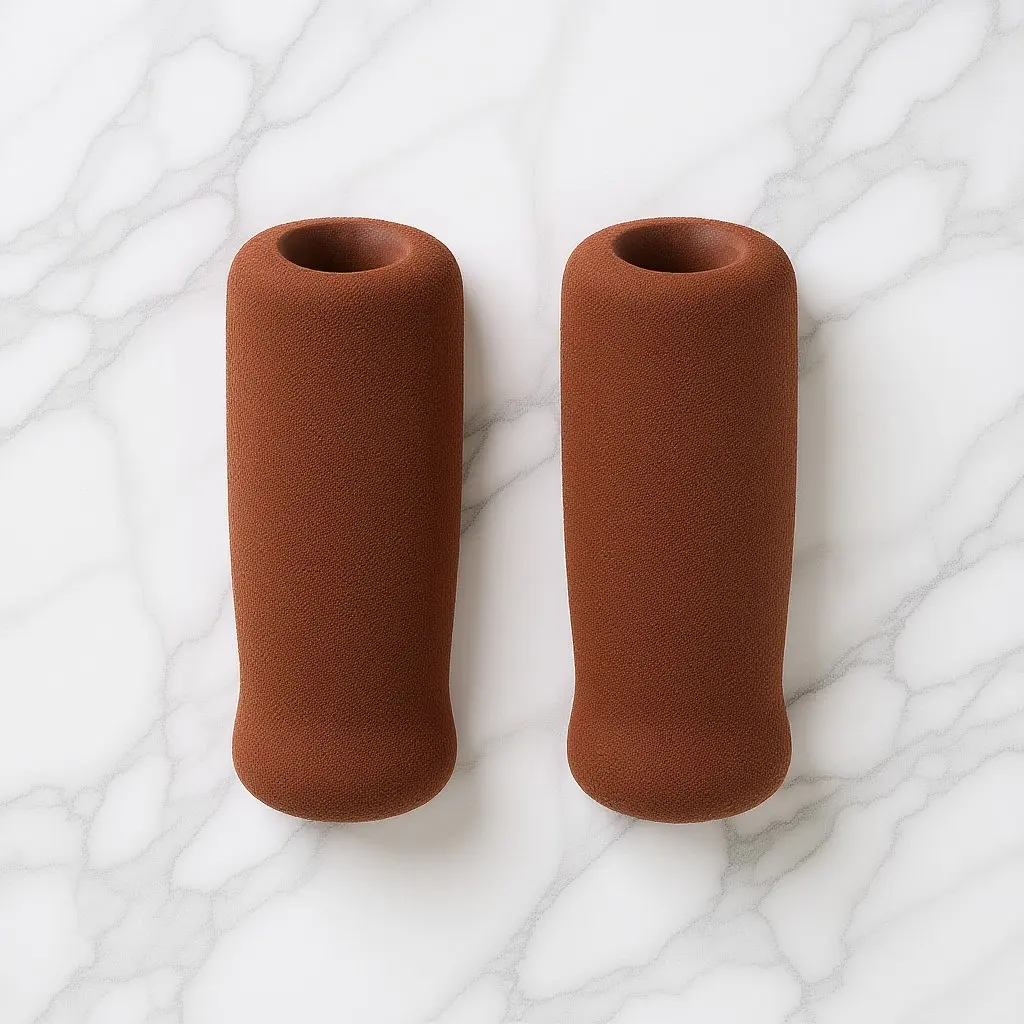 

2Pcs Walking Cane Handle Grips Nonslip Thicken Ergonomic Design for Elderly Seniors Stable Comfortable Lightweight Crutch Handle