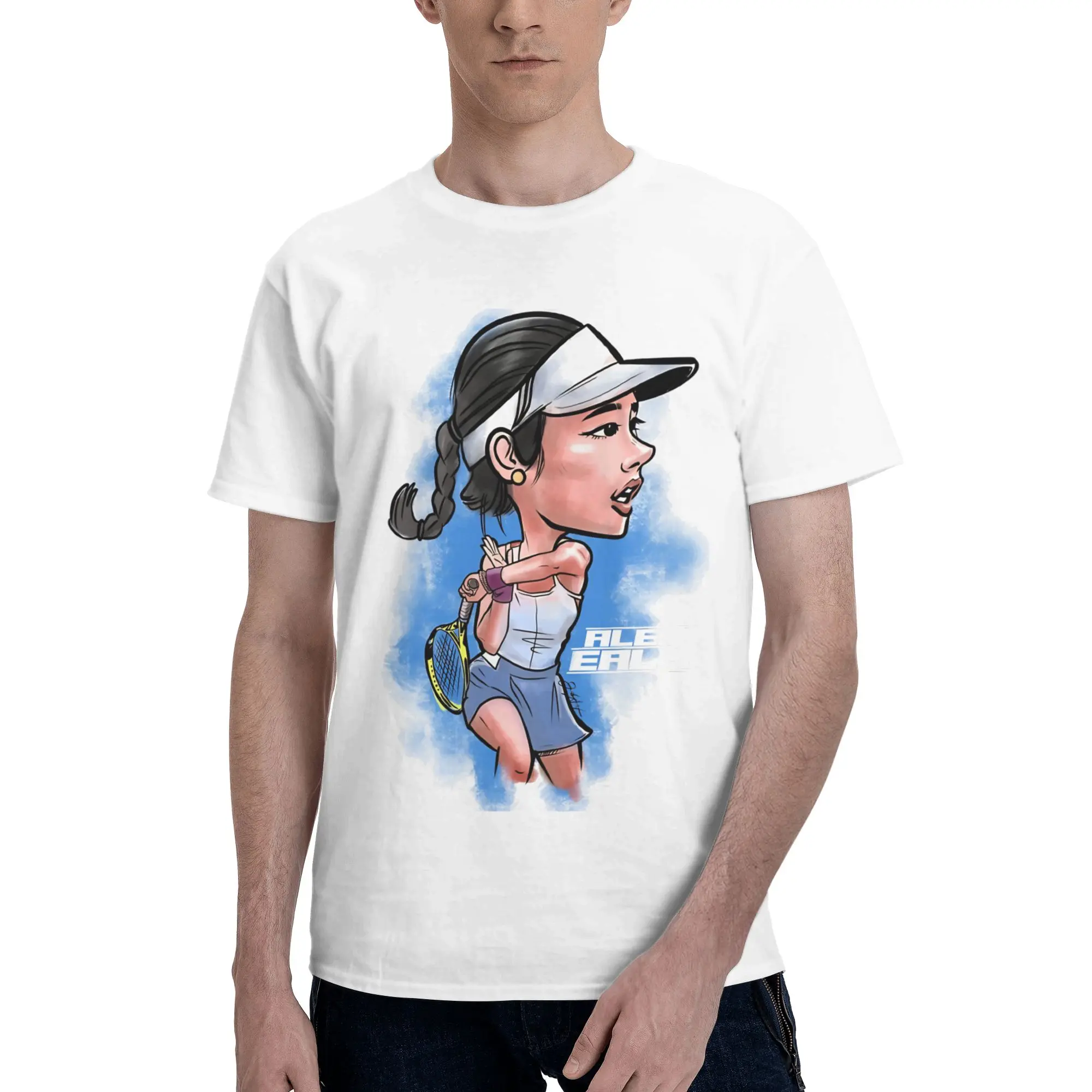 Men Women Fashion Alexandra Alex Eala tennis 2026 T Shirt Tee 100% Cotton  T-shirts Clothing