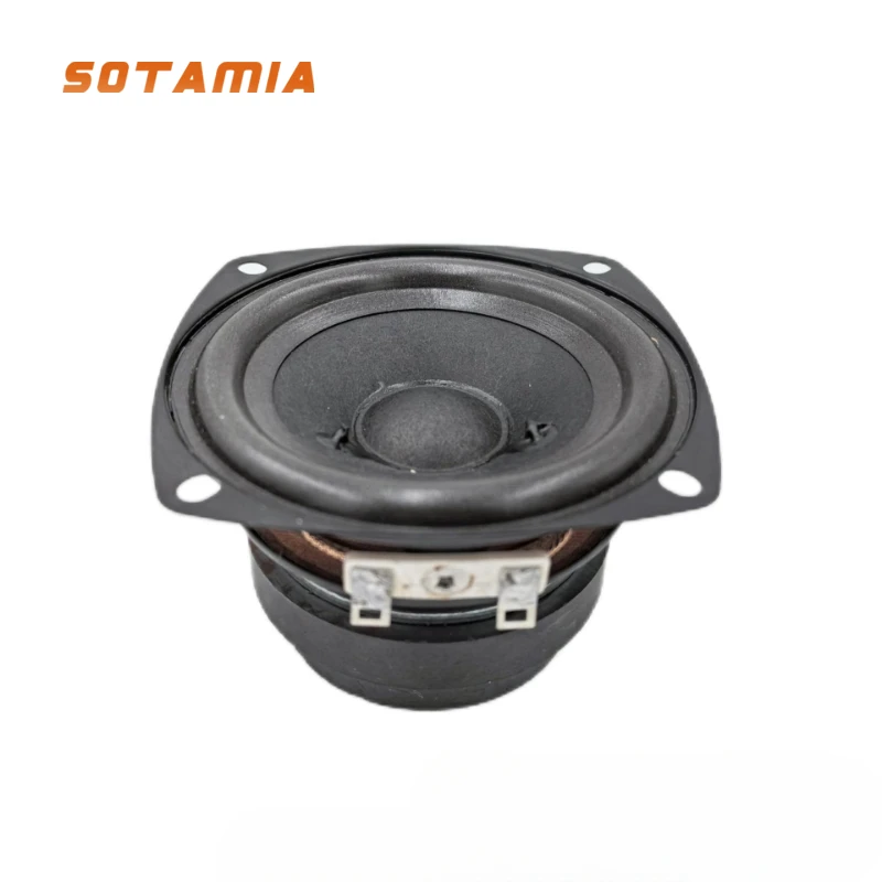

SOTAMIA 1Pcs 3 Inch Full Range Speaker 78mm 4 Ohm 10W Portable Speaker Audio Sound Music Home Theater Hifi Loudspeaker Bookshelf