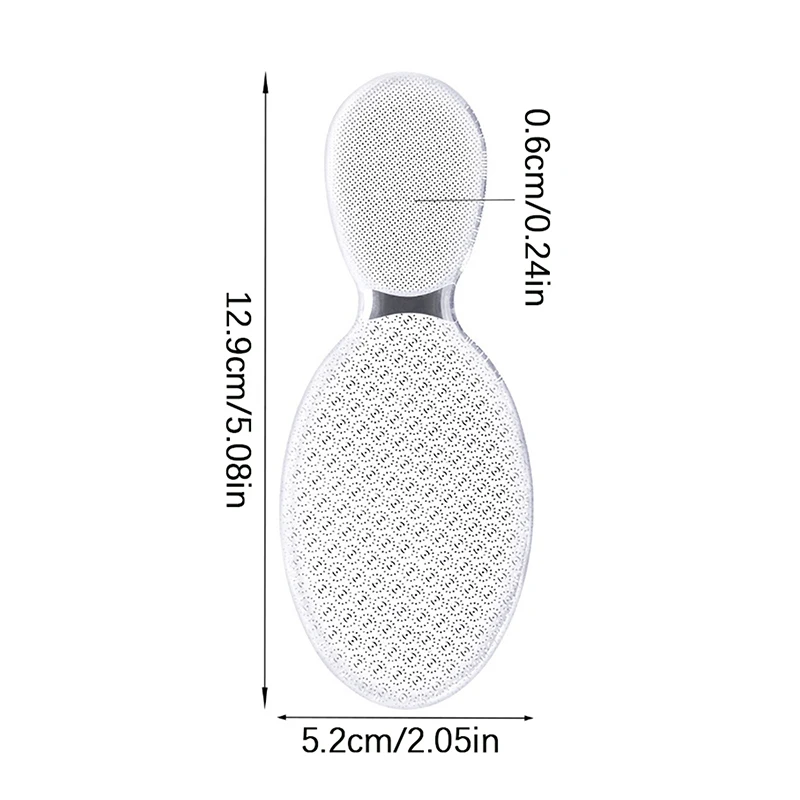 Nano Glass Double-sided Foot Rasp Heel File Hard Dead Skin Callus Remover Exfoliating Pedicure Care Foot File Tool