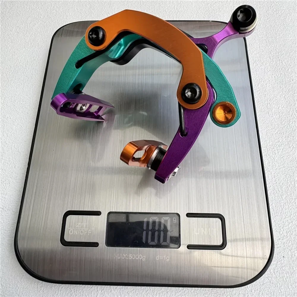 

Folding V-type brake bicycle brake caliper is only suitable for Brompton 100g ultra light weight