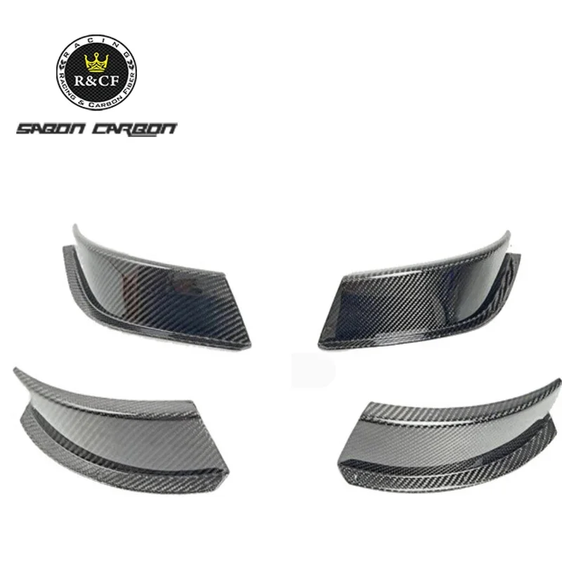 

New! G80 M3 Canards GT4 Style Front Bumper Canards Winglet Fit For BMW G8X M3 M4 2022