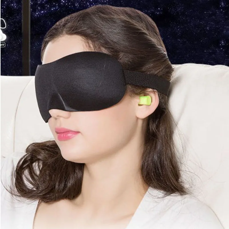 

3D Portable Soft Travel Sleep Rest Aid Eye Mask Cover exquisite and cute and small and various style Eye Patch