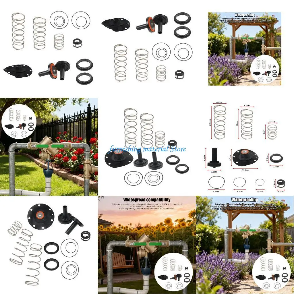 

Y5GD Pack of Scullery Bath Faucet Gate Three wheeled 1 1/4 in to Hard wearing DIY Replacement