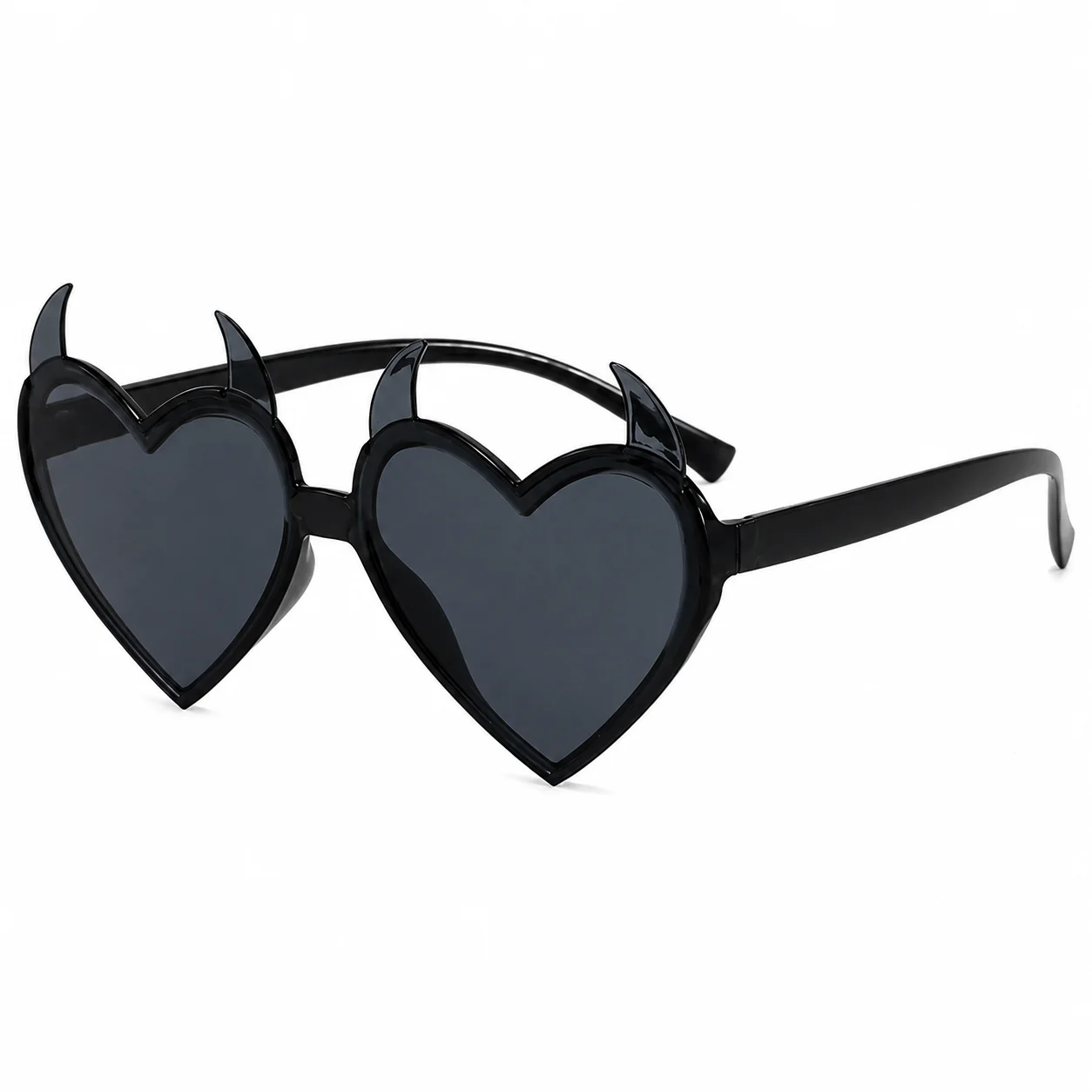 KLASSNUM Cosplay Eyewear Heart Shaped UV400 Sunglasses Sun Glasses Trendy Novelty Eyeglasses For Children Photo Shooting Goggles