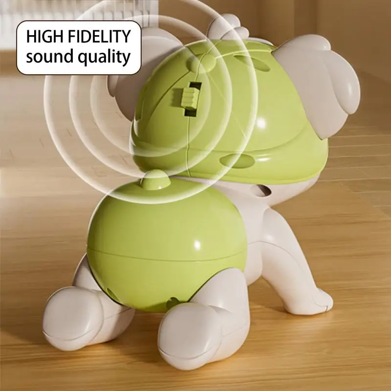 Moving Toys For Kids Cartoon Learning Crawl Toy With Recording Function Sensory Development Toy Singing Early Learning Toys For