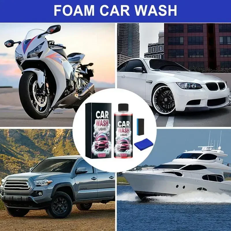 Foam Car Wash Car Foam Cleaner  Multifunctional Wash  Foaming Wash Soaps Exterior Care Products For