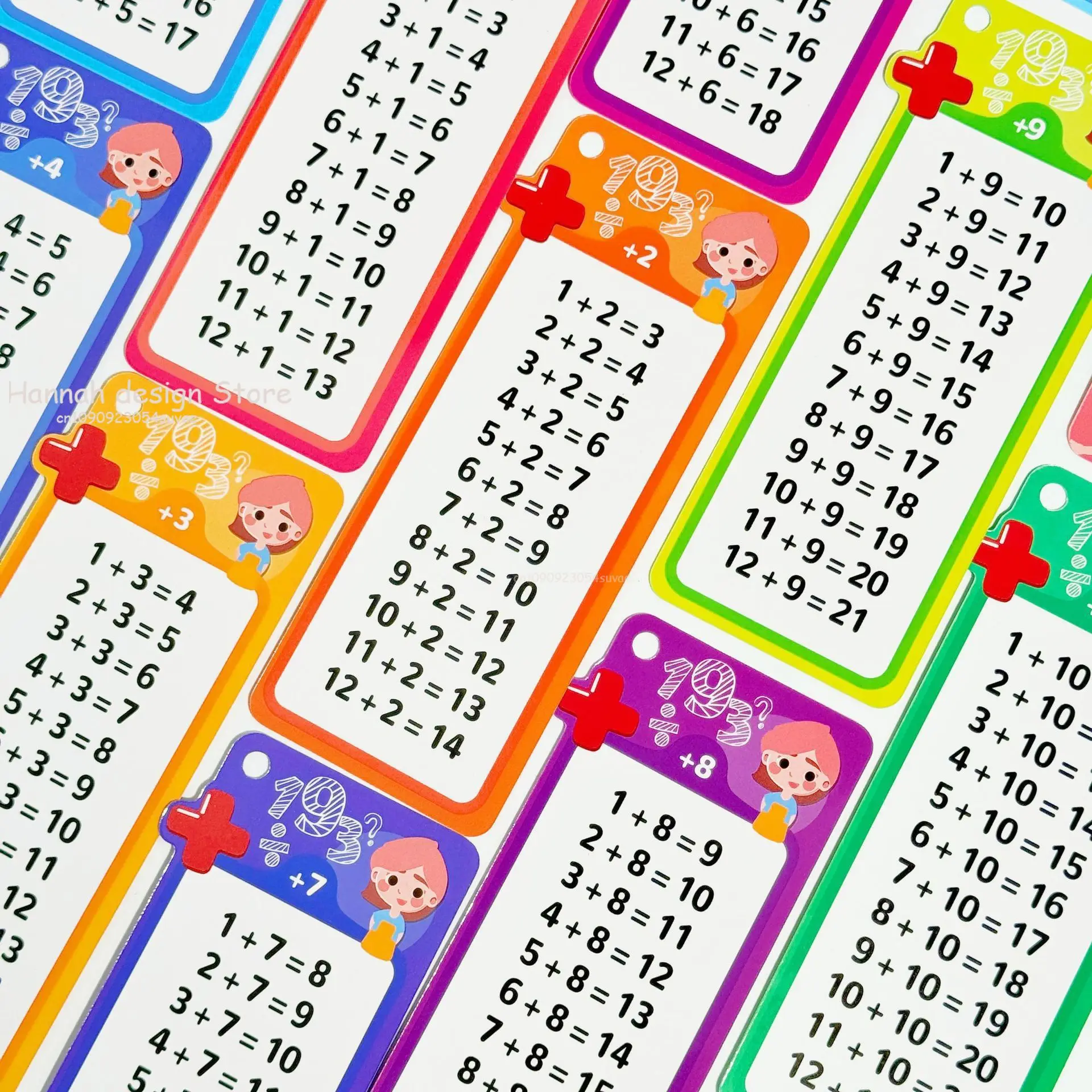 Crianças multiplicação 1-12 flashcards matemática fato habilidade melhorar ferramentas de aprendizagem aritmética para o jardim de infância escola primária