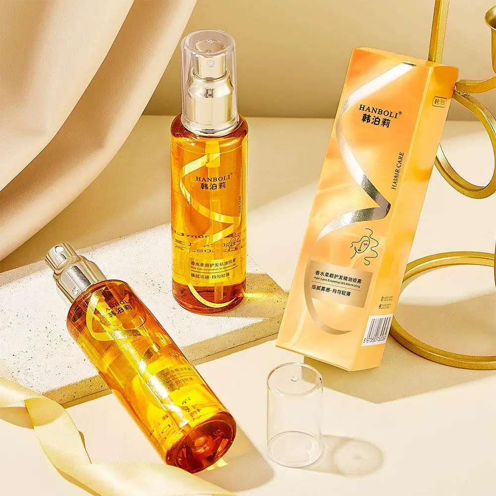 100 ml ätherisches Haarpflegeöl, effizientes, feuchtigkeitsspendendes, weichmachendes Essenz-Haarpflegespray, Anti-Trocken-Rosmarin-Minze-Kopfpflegeprodukt