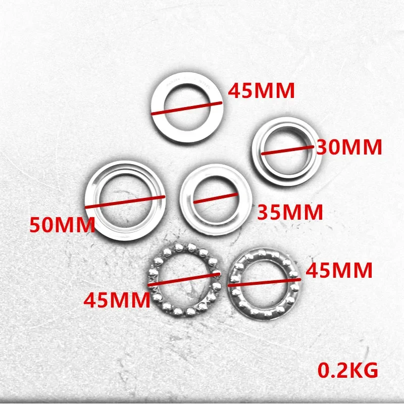 Motorcycle Stainless Steel Ball Steering Rod Bearings Kit For Kawasaki EL250 Eliminator 250 250LX 250SE 250 KLE250 Anhelo