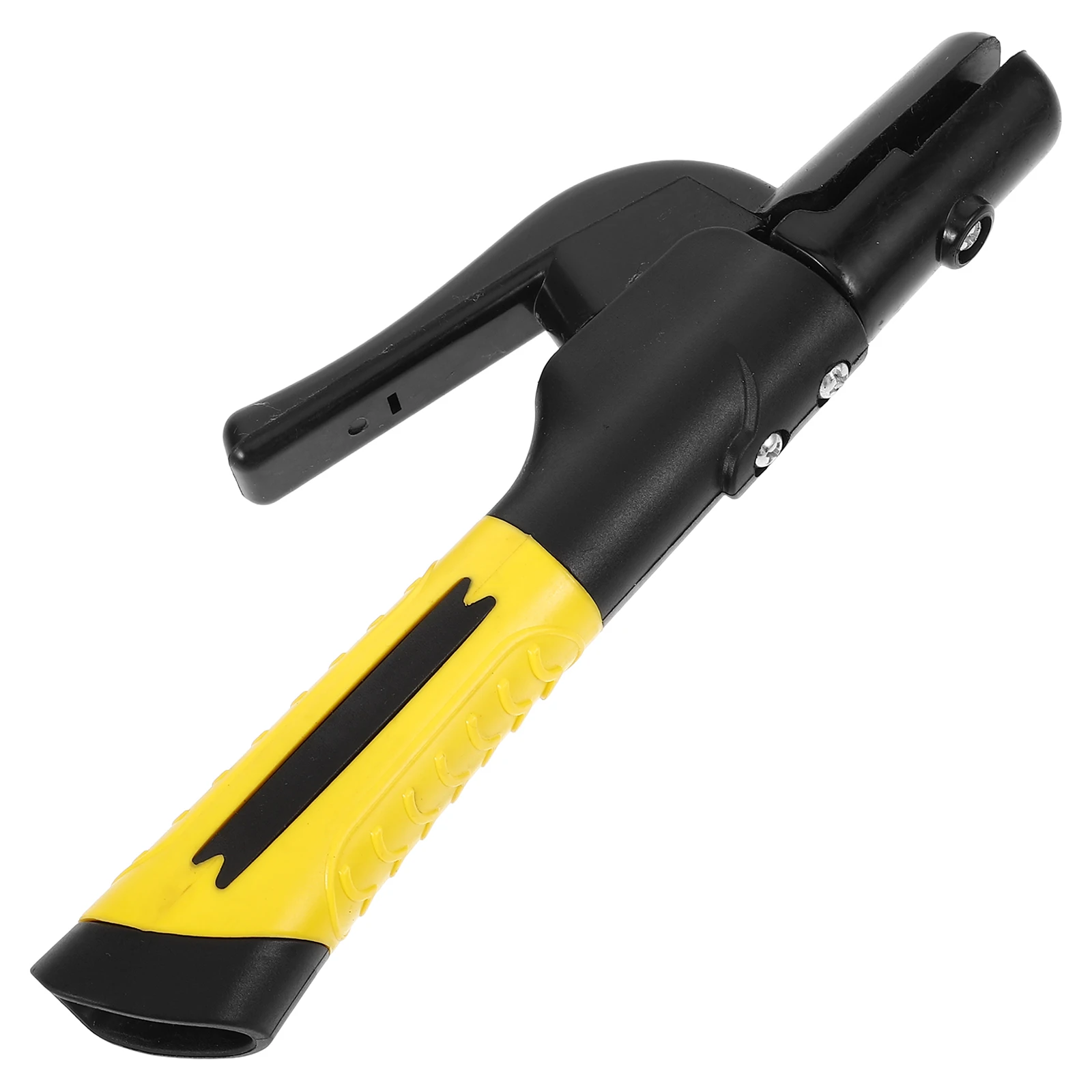 

Yellow Welding Clamp Electrode Holder Pliers Machine Heave Duty Jaw Tool Copper Stick Welders Torch Accessories Industrial Grade