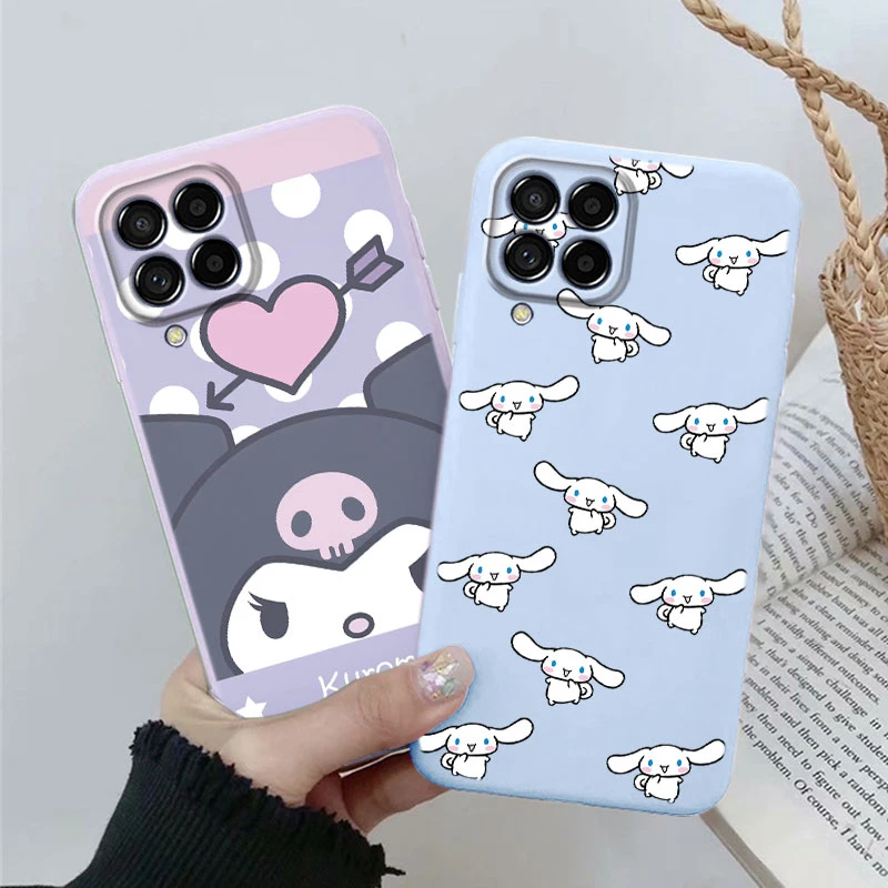 For Samsung Galaxy A02s A31 A41 A51 A71 M53 M33 A12 M12 F12 M22 A22 5G Cartoon Sanrio Hello Kitty Popular Fashion TPU Phone Case