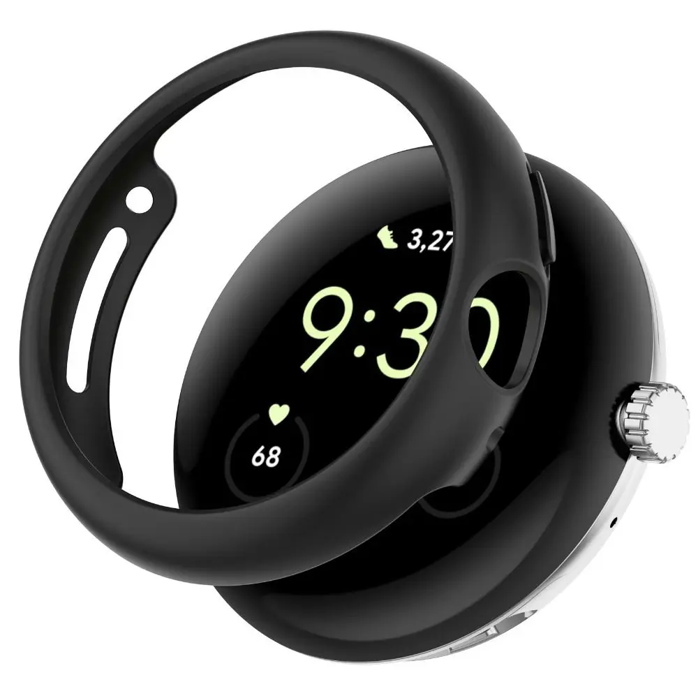 Anti-kras frame shell case PC cover beschermende schermbeschermer voor Google Pixel Watch