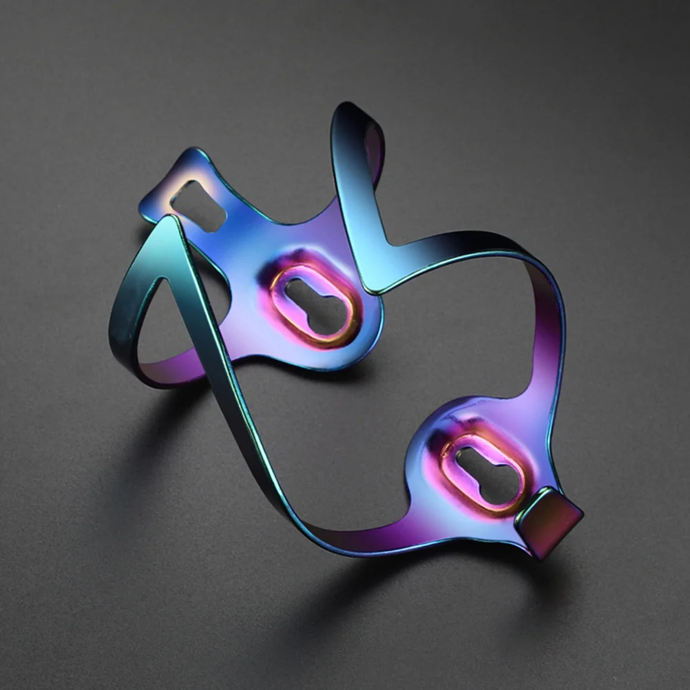 

Aluminum Bike Bottle Holder Compact Rustproof Design Fits Standard Bottles for Road Mountain Folding Bikes Bike Bottle Shelf