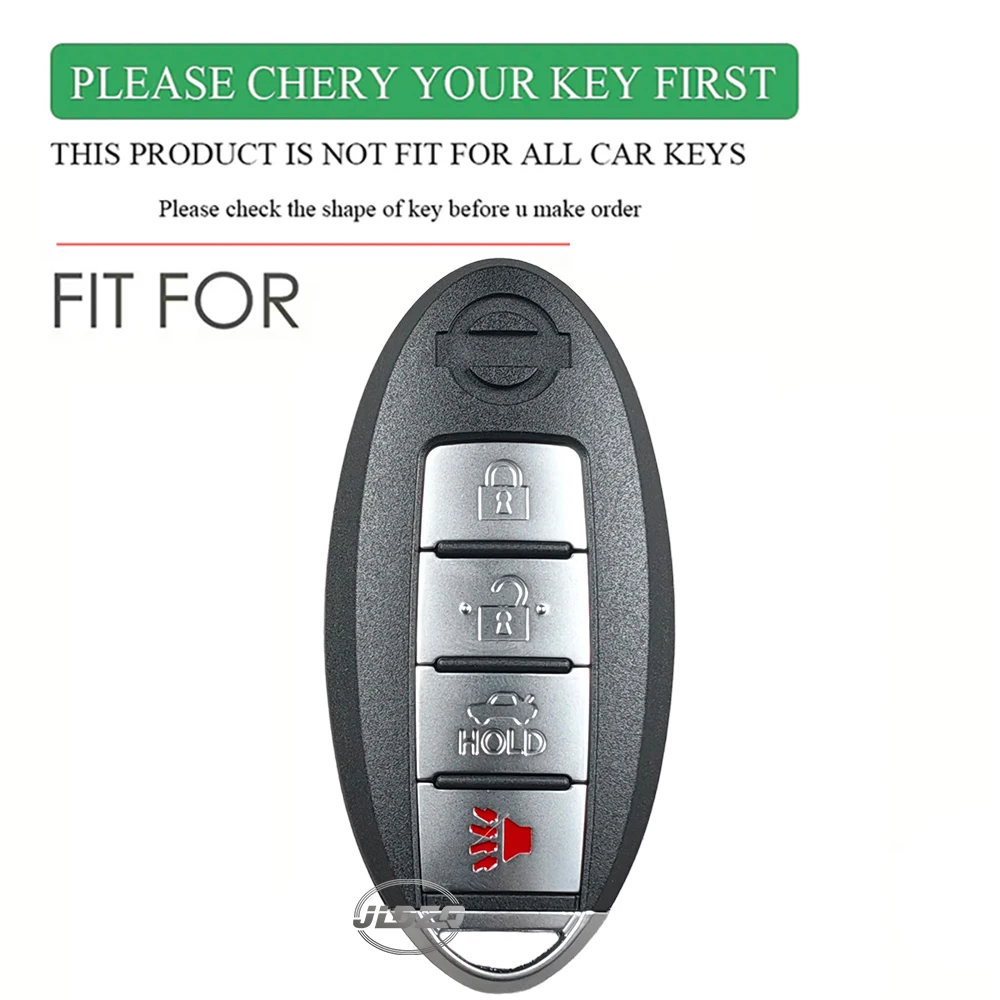 Car Key Shell Case Fob Protect Cover Keychain for NISSAN Maxima Altima Versa Sentra Sunny Sylphy Teana Qashqai X-Trail Juke - view 2
