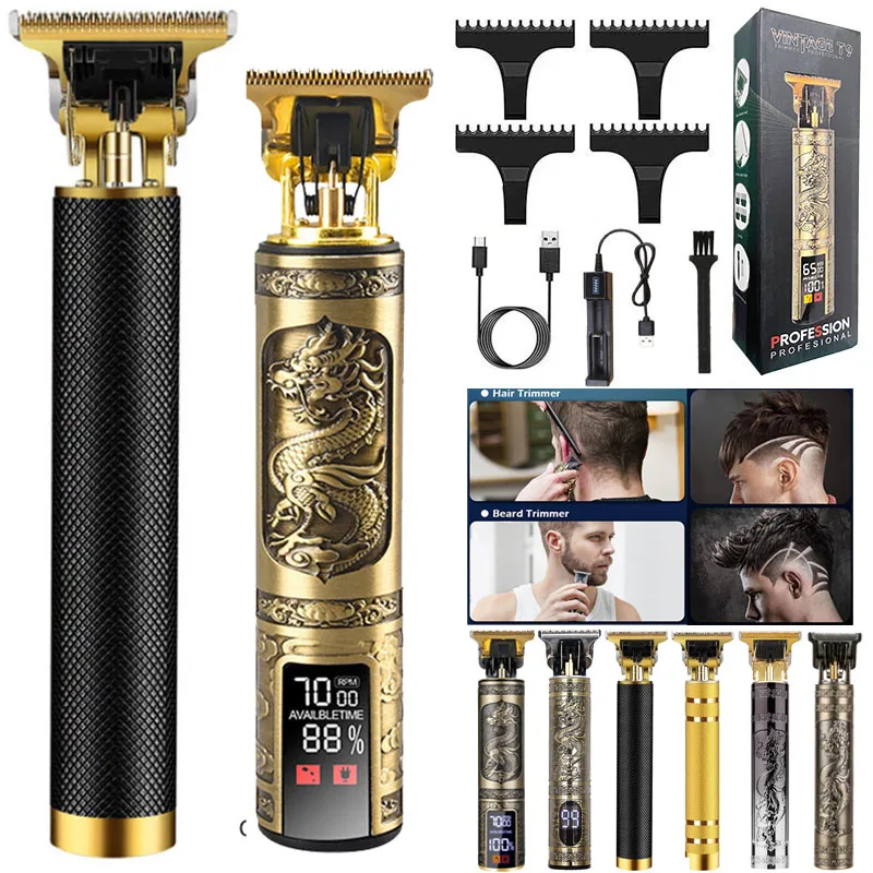 

Free Shipping Cordless Full Set Women's Men Beard Body Barber Shop Professional Electric Hair Cutting Shaving Finishing Machine