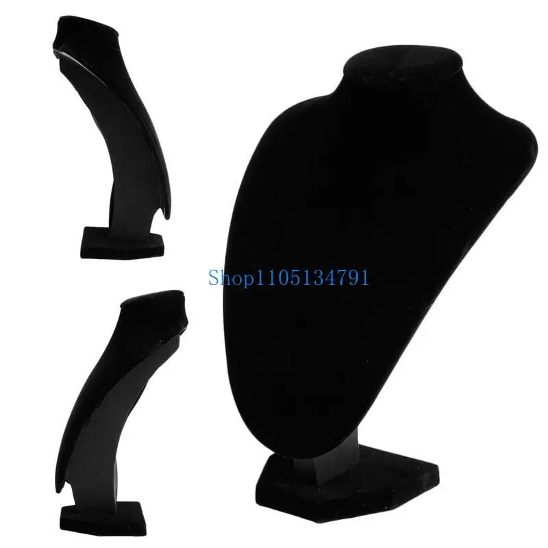 98 كجم قلادة مخملية سلسلة بدلاية مجوهرات تمثال نصفي عرض حامل حامل نموذج مجوهرات #2