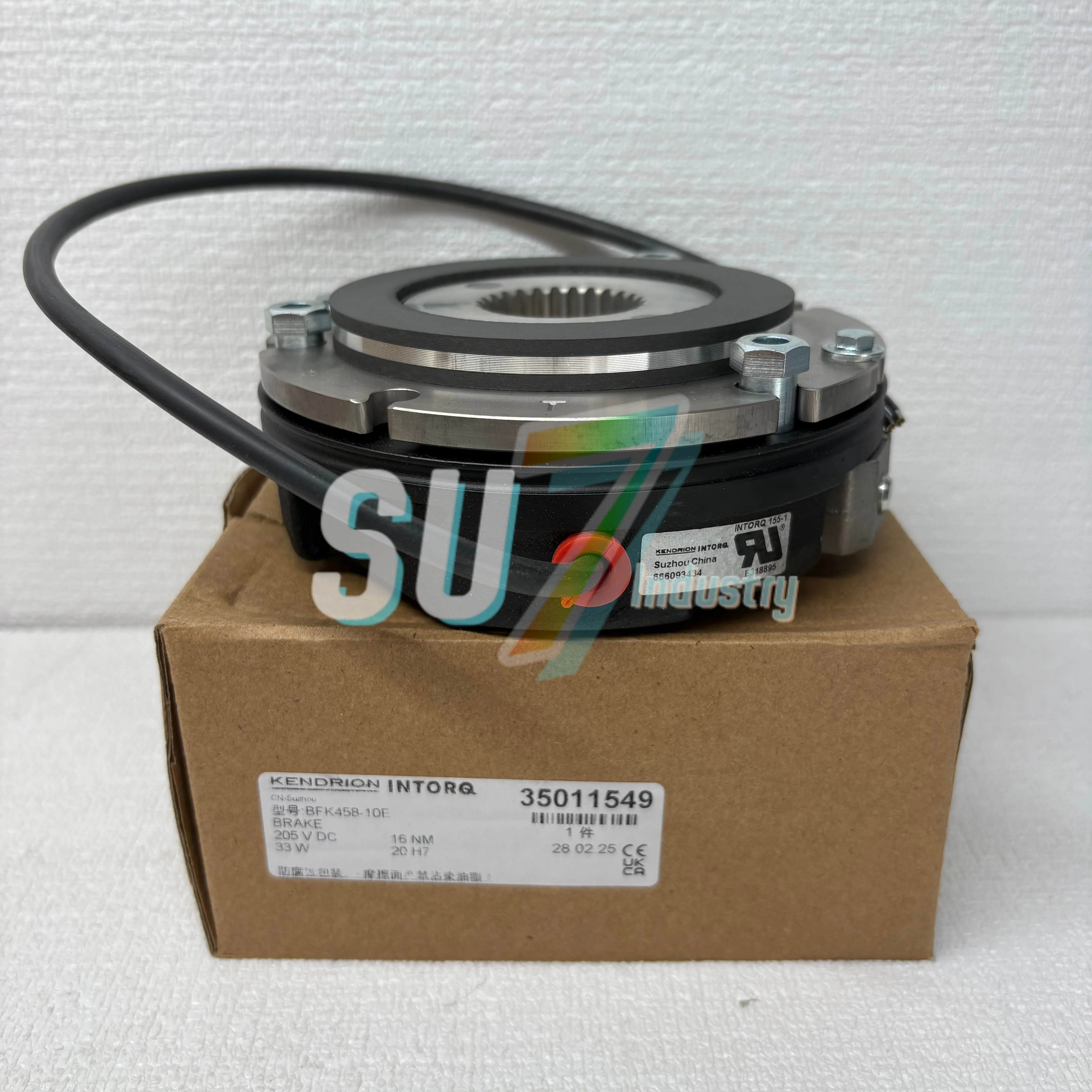 

BFK458-10E 205VDC 33W 16NM（35011549）brake 100%NEW