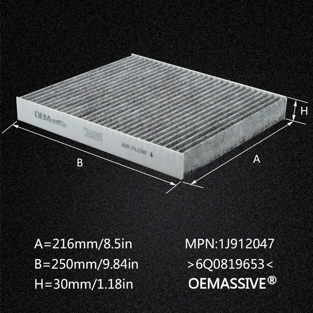 Car Pollen Cabin A/C Air Filter For SEAT Ibiza Mk3 Mk4 6L 6J 2002 2003 2004 - 2017 1.0 1.2 1.4 1.6 1.8 1.9 2.0 L TDI/TSI Engine