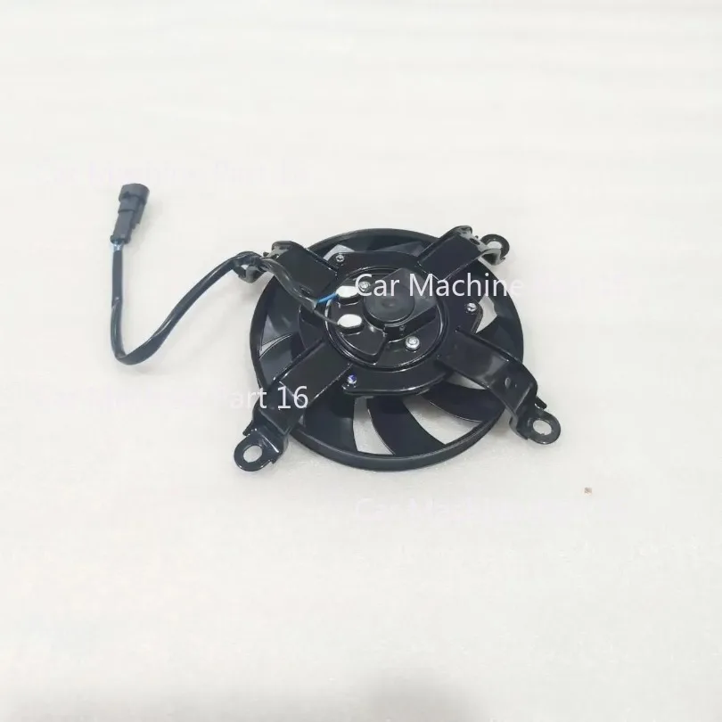 Engine Cooler For Qjmotor SRT600SX QJ600-7F Motorcycle Water Tank Assembly Heat Sink Fan