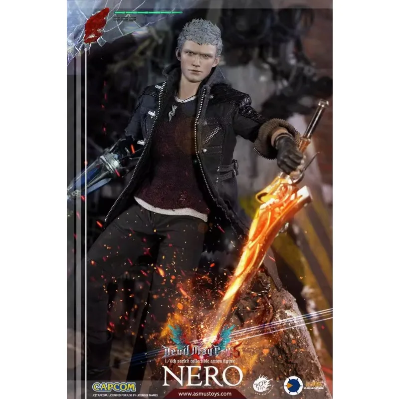 In Stock Original Asmus Toys Devil May Cry V DMC V NERO DMC503 Game Character Model Movable Doll Art Collection 1/6