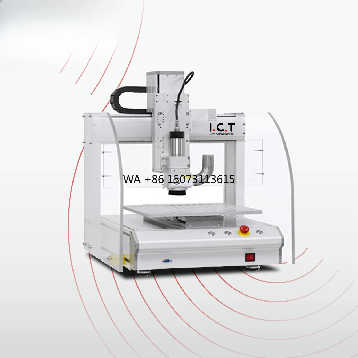 Eta nova condição com núcleo plc & componentes do motor v corte smd pcb pcba componentes máquina formadora de corte de chumbo para corte pcb