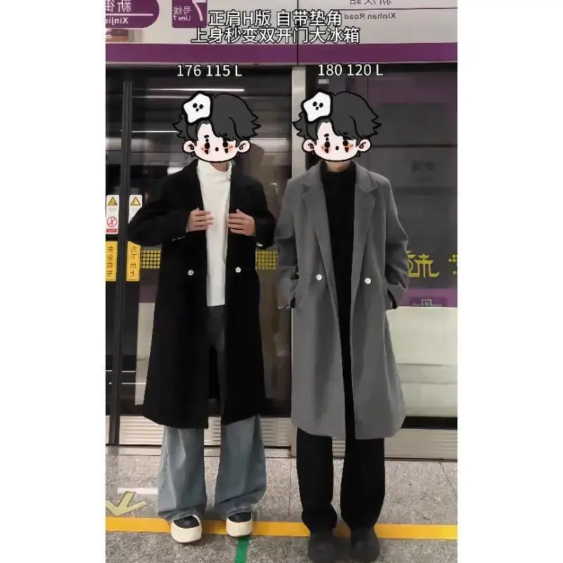 

Мужской черный тренчкот из натурального шифона с флисовой подкладкой, на молнии, в английском стиле, с узором кешью, модный, универсальный, 2026