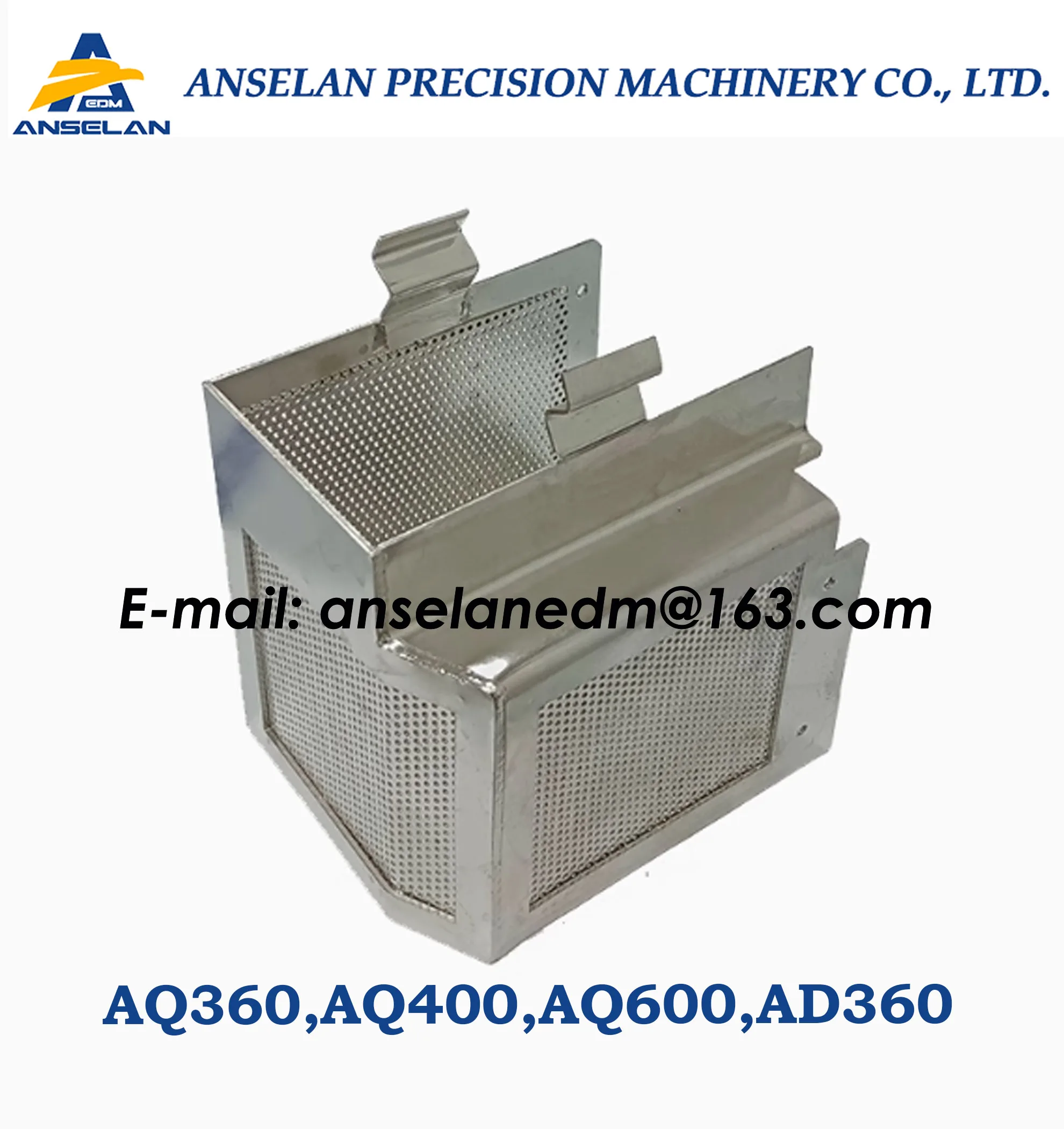 Sodic k AQ360,AQ400,AQ600,AD360 Stainless steel water tank mesh for S odick wire edm machine outlet filter mesh