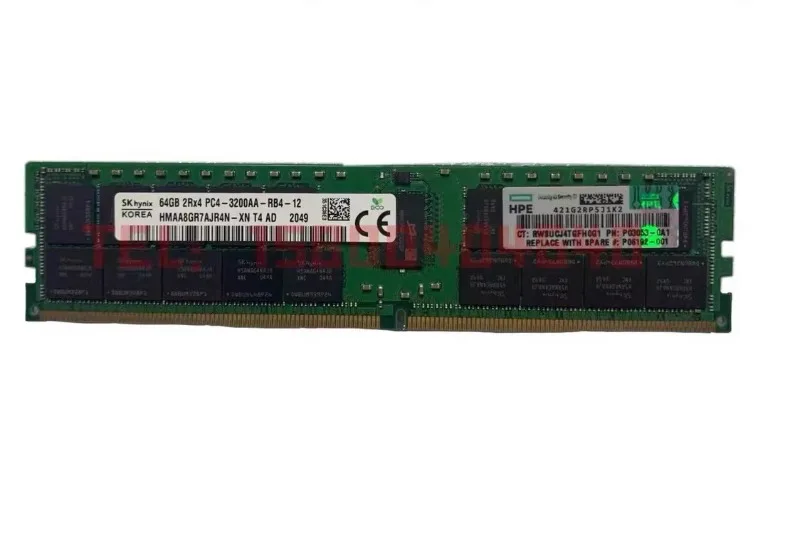 P64707-B21 HPE 64G 2RX4 PC5-5600B-R P53627-0AE Original memory