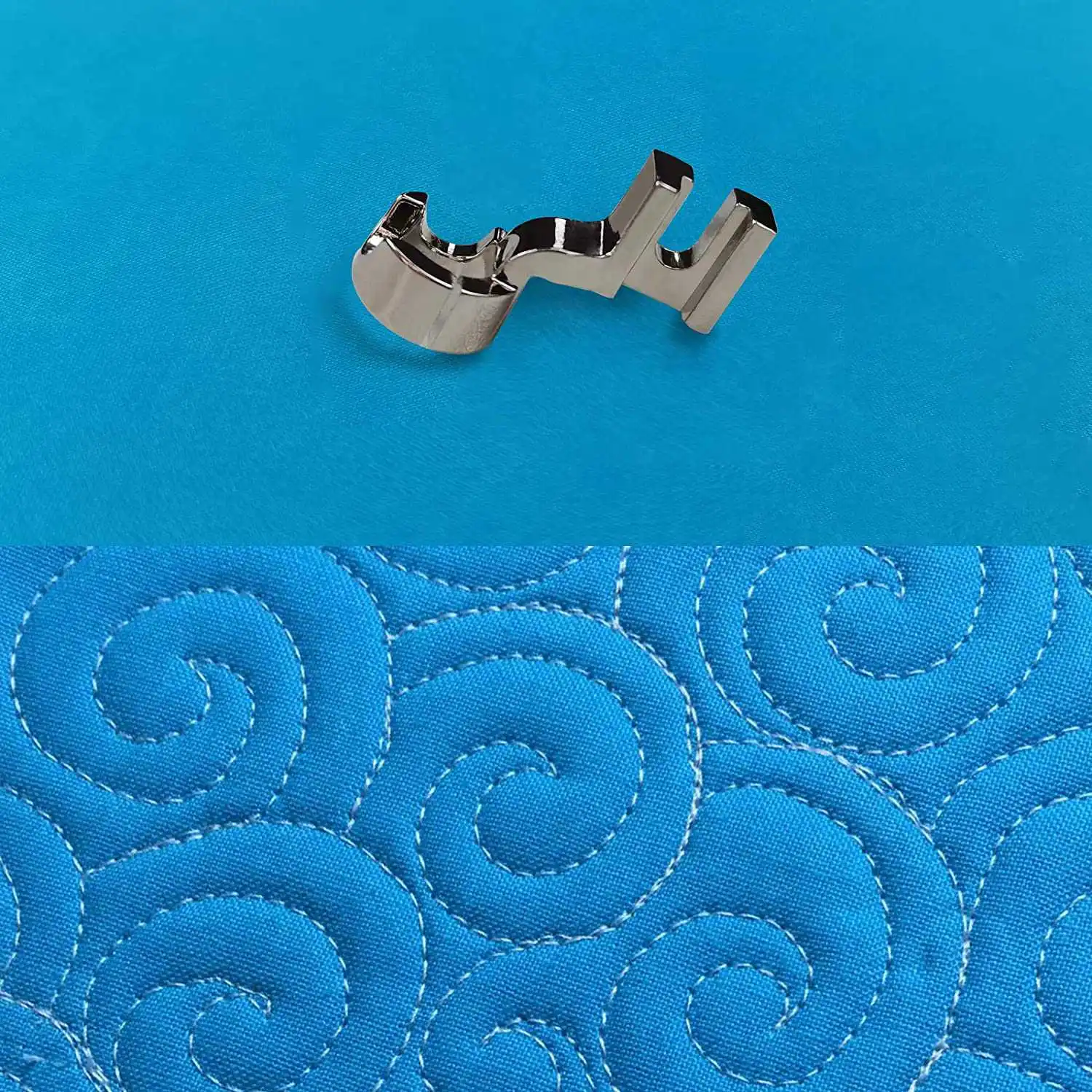 

Ножки-приспособления для квилтинга BHTS, круглая линейка-ножка для рамы, для вышивания в свободном стиле, подходит для бытовых швейных машин с низким выступом и открытым концом